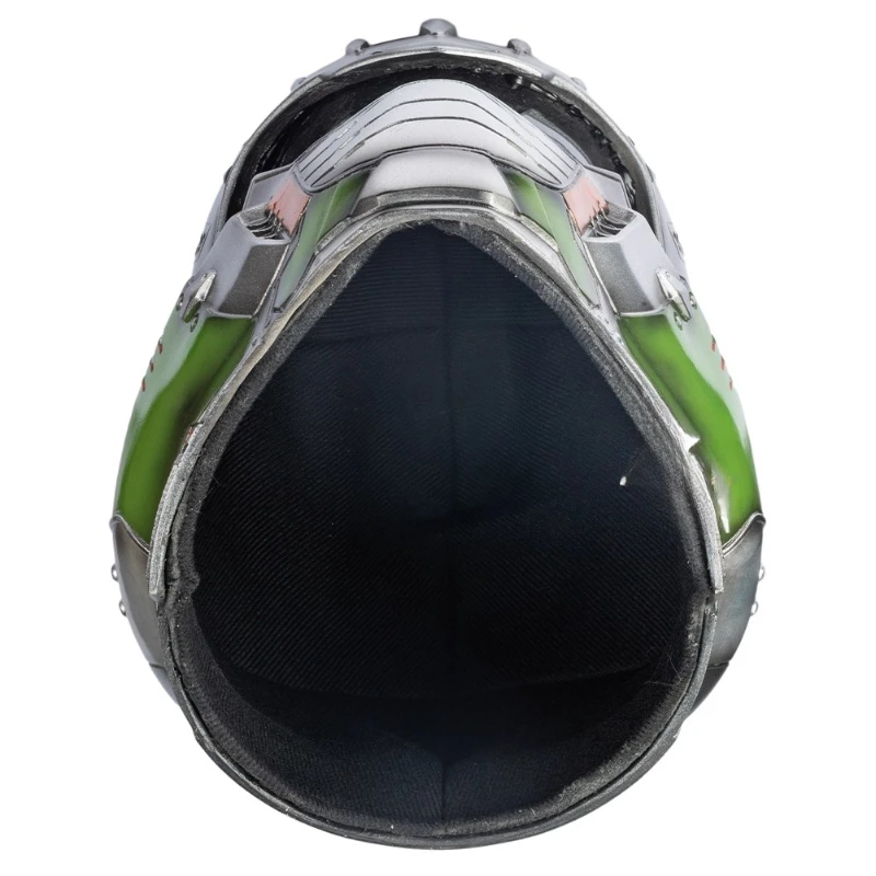 الراتنج يمكن ارتداؤها خوذة ملهى ليلي مرحلة الأداء بار قناع مهرجان الهالوين تأثيري قبعة #4