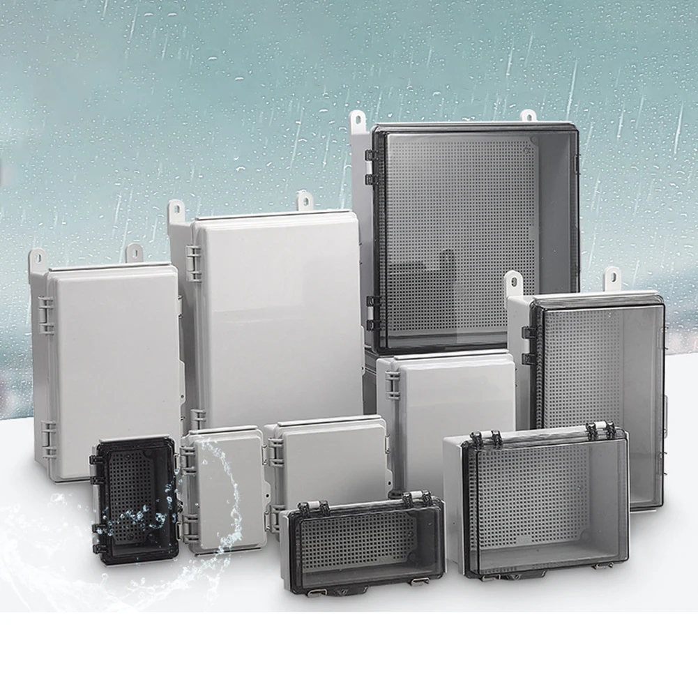 Weatherproof Distribution Box with IP67 Rating Designed for Reliable Use with Solar Panels and Networking Equipment