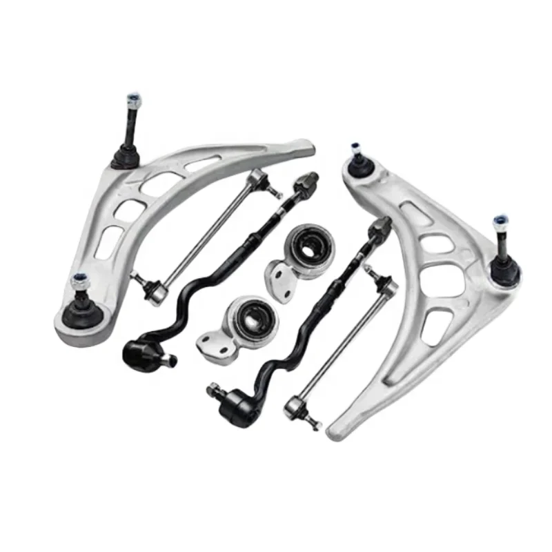 BMW E46 318i 320i 323Ci 328i 328Ci 323i 323i 325i 325Ci 8pcs Front Suspension Kit Upper Suspension System Lower Control Arm