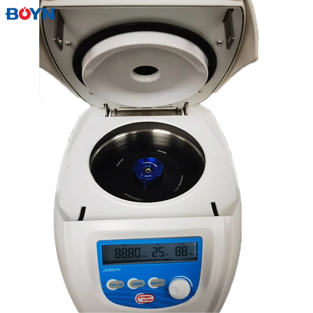 BN-D3024 جهاز طرد مركزي صغير محمول عالي السرعة للتجميل/الأسنان/المختبر يستخدم 15000 دورة في الدقيقة جهاز طرد مركزي صغير