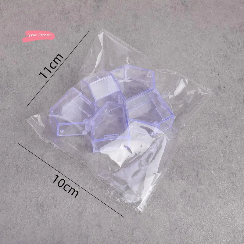 5 قطعة دمية شفافة صغيرة تخزين رف شاشة سوبر ماركت المشهد لعبة مجسمة دمى اكسسوارات المنزل لتزيين المشهد