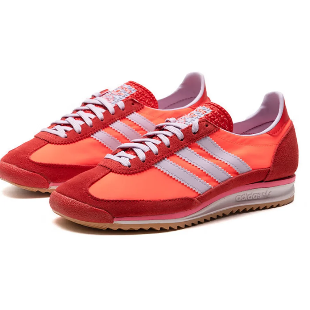 

Adidas New Durable and Wear-Resistant Low-Top Lightweight Sl 72 Rs Red and Orange Color-Blocking Eye-Catching Color Scheme Comfortable Everyday Sports Shoes Jh7392