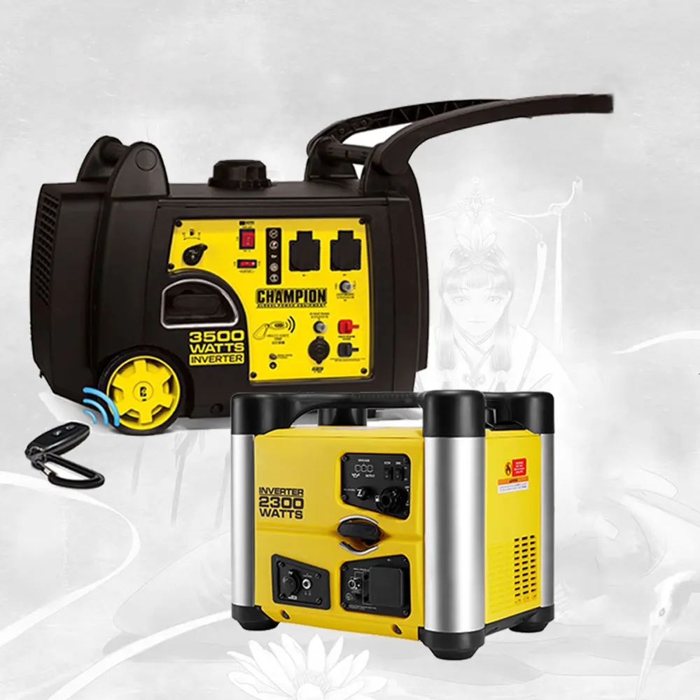 Four-stroke LPG generator 2KW/3KW 220V Remote control Inverter home Ultra-quiet RV outdoor generator 192cc
