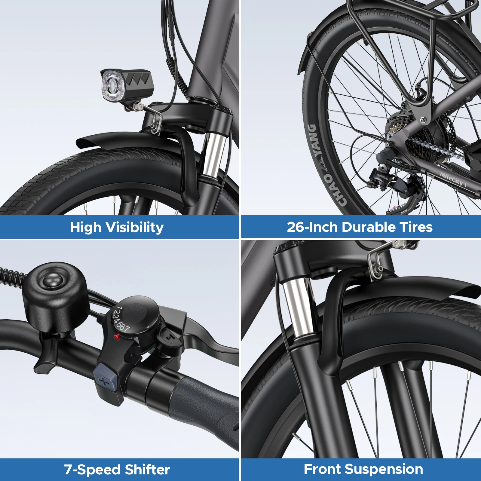 HillMiles MileCity 1 battery close-up