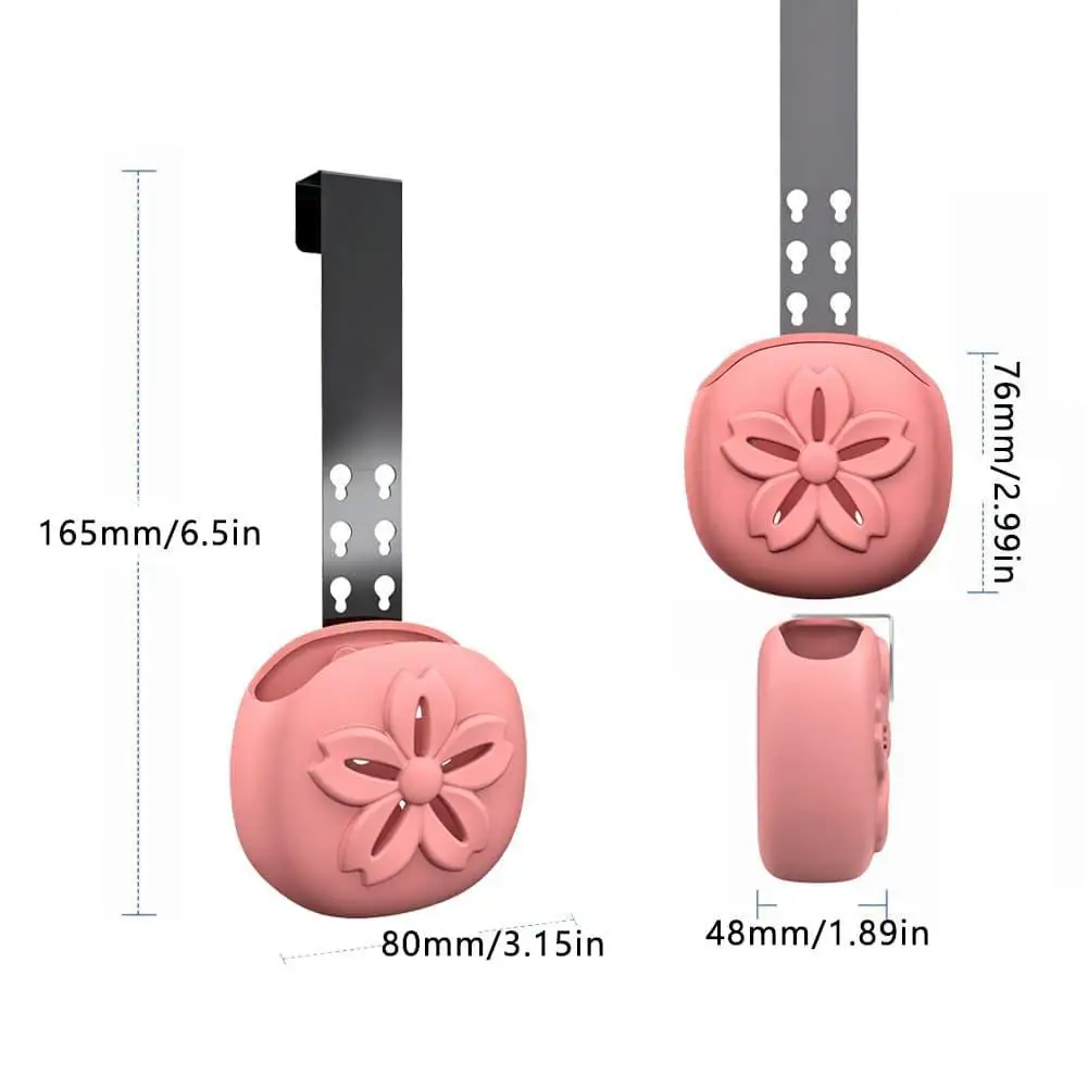 Silicone Toilet Tank Cleaner Holder Multi-Functional Toilet Seat Ring Hanging Cleaning and Deodorizing Device Support view 6