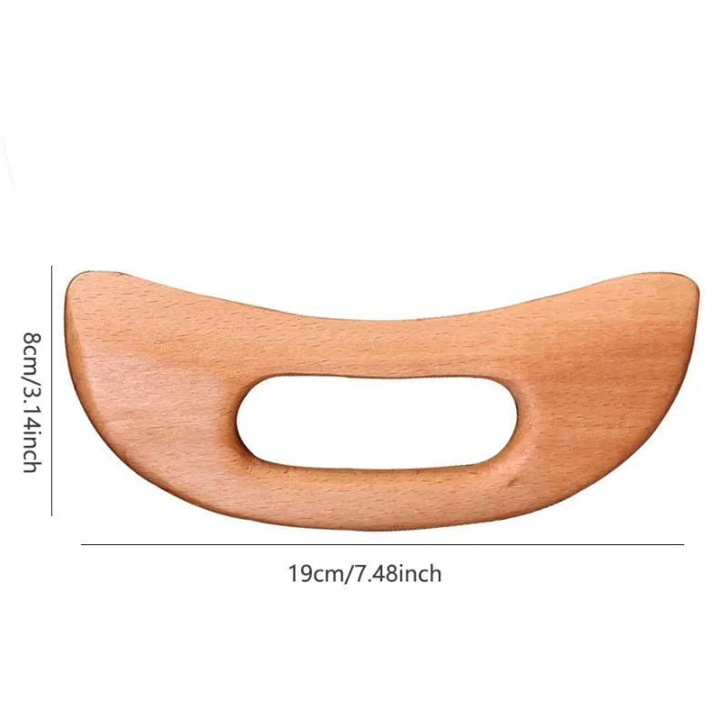 Wooden Cellulite Massager Body Guasha Tool Lymphatic Drainage Massager Muscle Scraper Back Massage Tool Relieve Muscle Fatigue