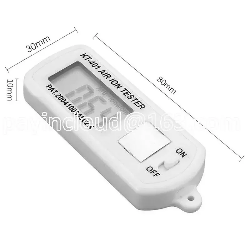 

KT-401 AIR Aeroanion Tester Ion Meter Detector Negative Oxygen Ions Anion Concentration Detecto Auto Air Purifier