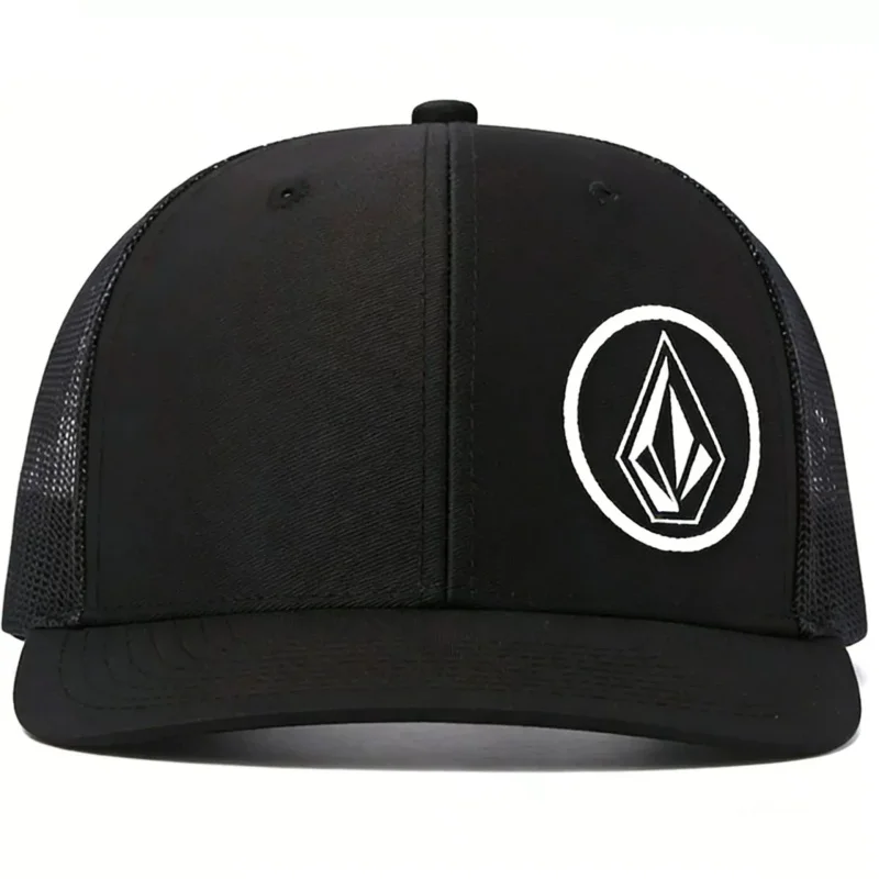 2026 Personalized Minimalist New Mesh Hat Diamond Embroidered Street Hip Hop Hat Skateboarding Hat Outdoor Sunshade Baseball Hat
