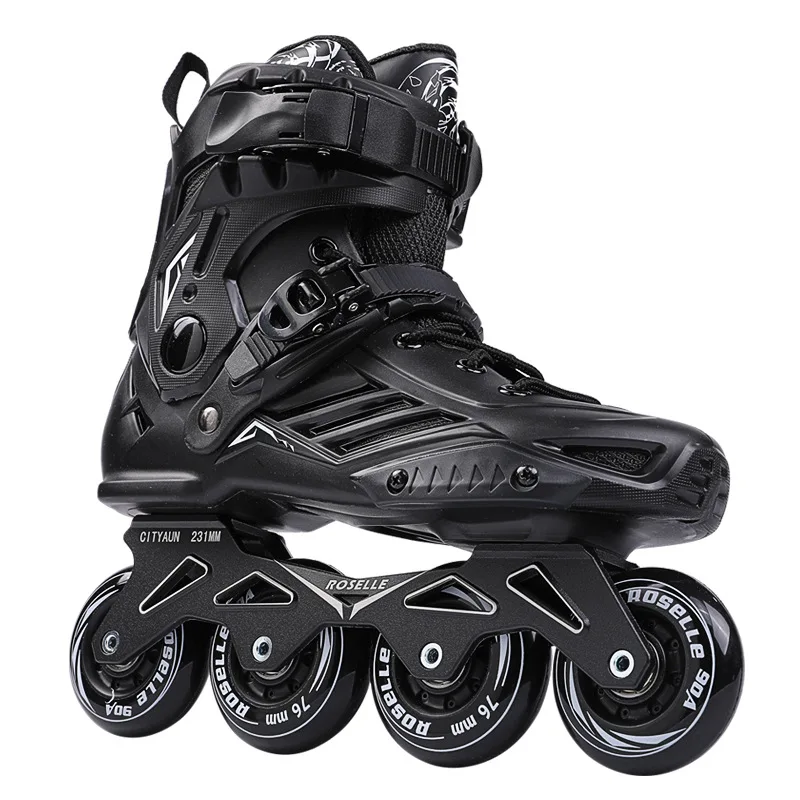 

Inline Skates Roller Professional Slalom Speed Adult Roller Skates 4 Wheels Roller Skate Shoes For Adults