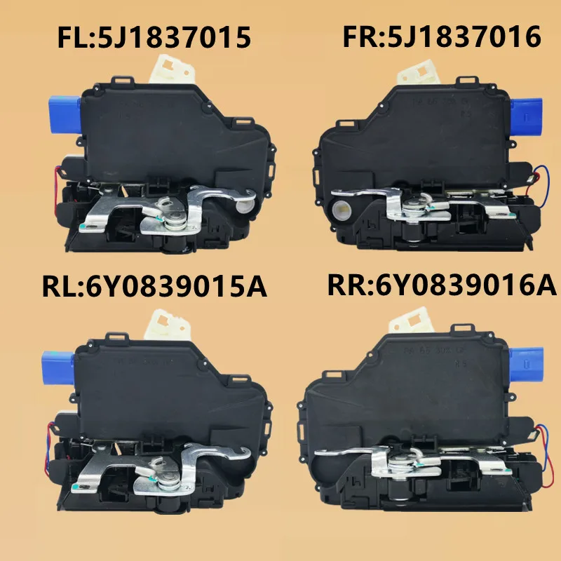 Door Lock Actuator For SKODA FABIA COMBI 2007-2014 For VW ROOMSTER 2006-2016 5J1837015 5J1837016 6Y0839015A 6Y0839016A