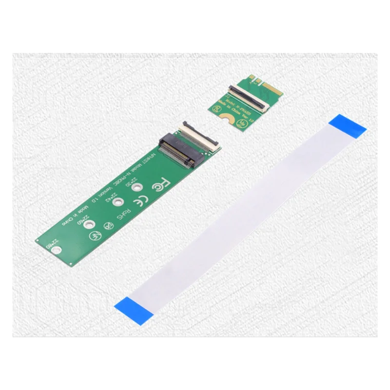 Key A+E Interface WIFI Tom.2 Key M Interface Adapter FPC Soft Bank SSD Connection Cable NVME Adapter Card NGFF