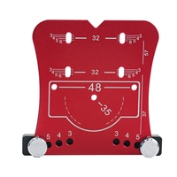 ABSJ-35Mm Woodworking Hinge Hole Opener Punch Tool,Punch Locator And Limiting Frame,Drilling And Mounting Of Hinges