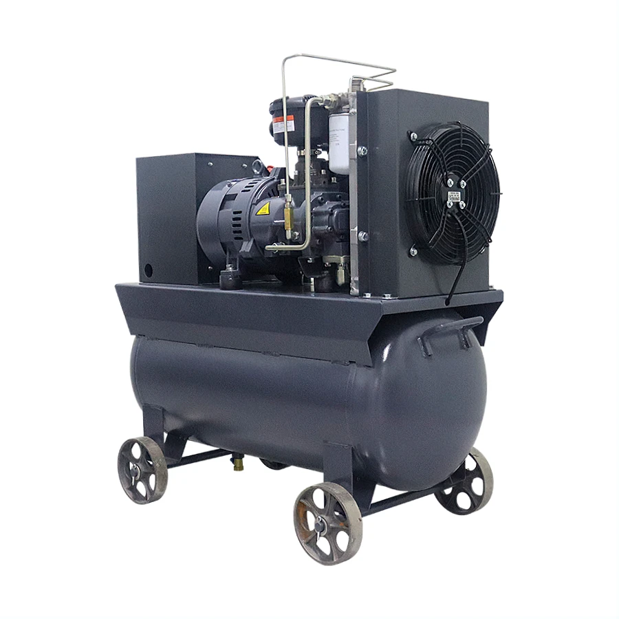 7.5KW/10HP Variable Speed Inverter Screw Air Compressor 2-in-1 Air Compressor 38CFM/116PSI/230Volt Air Pumps 1ph/3ph