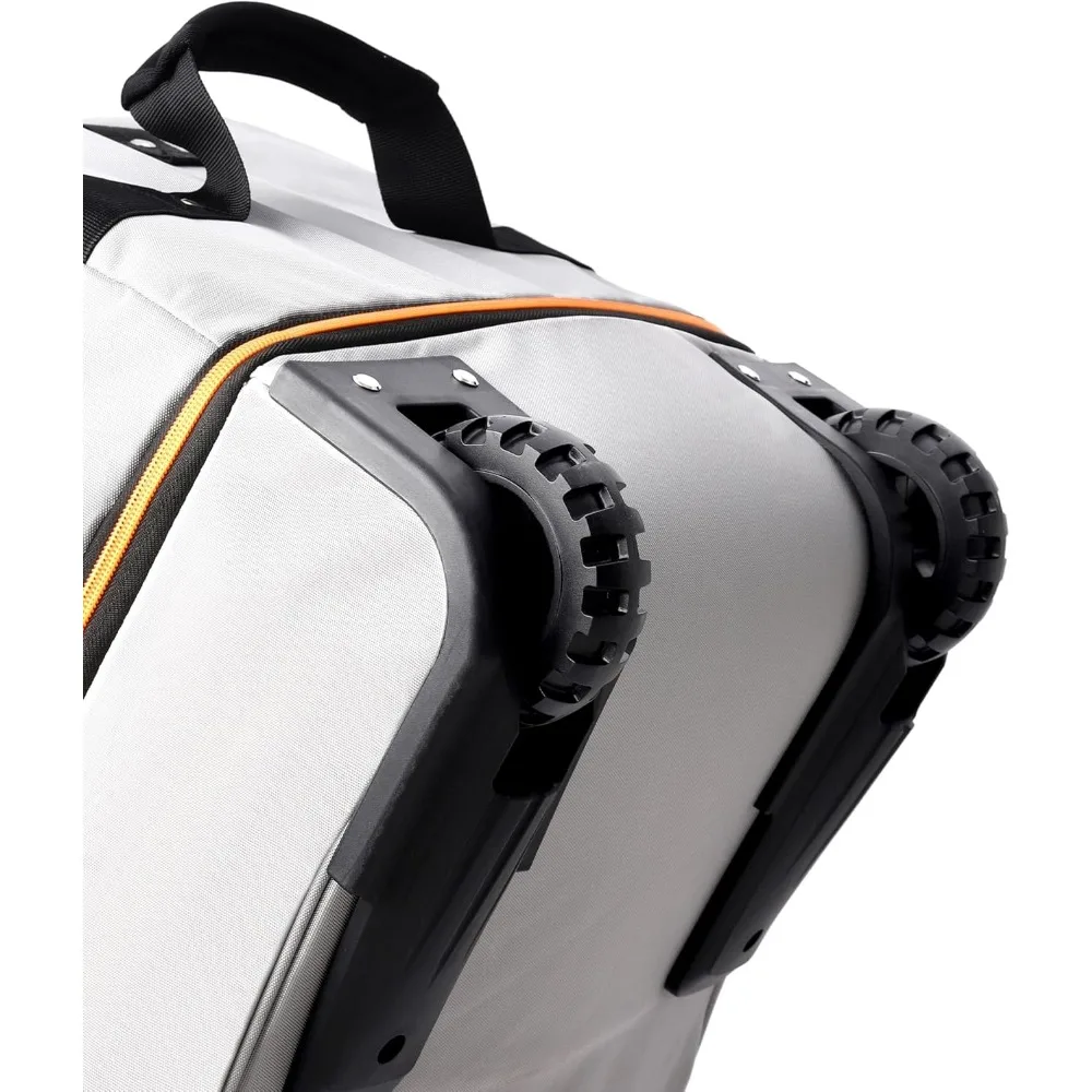 حقيبة واق من المطر قابلة للتوسيع من 110 لتر إلى 140 لتر مع عجلات مضمنة، حقيبة سفر قابلة للتحويل في عطلة نهاية الأسبوع، نظام سلك بنجي، سعة كبيرة #3