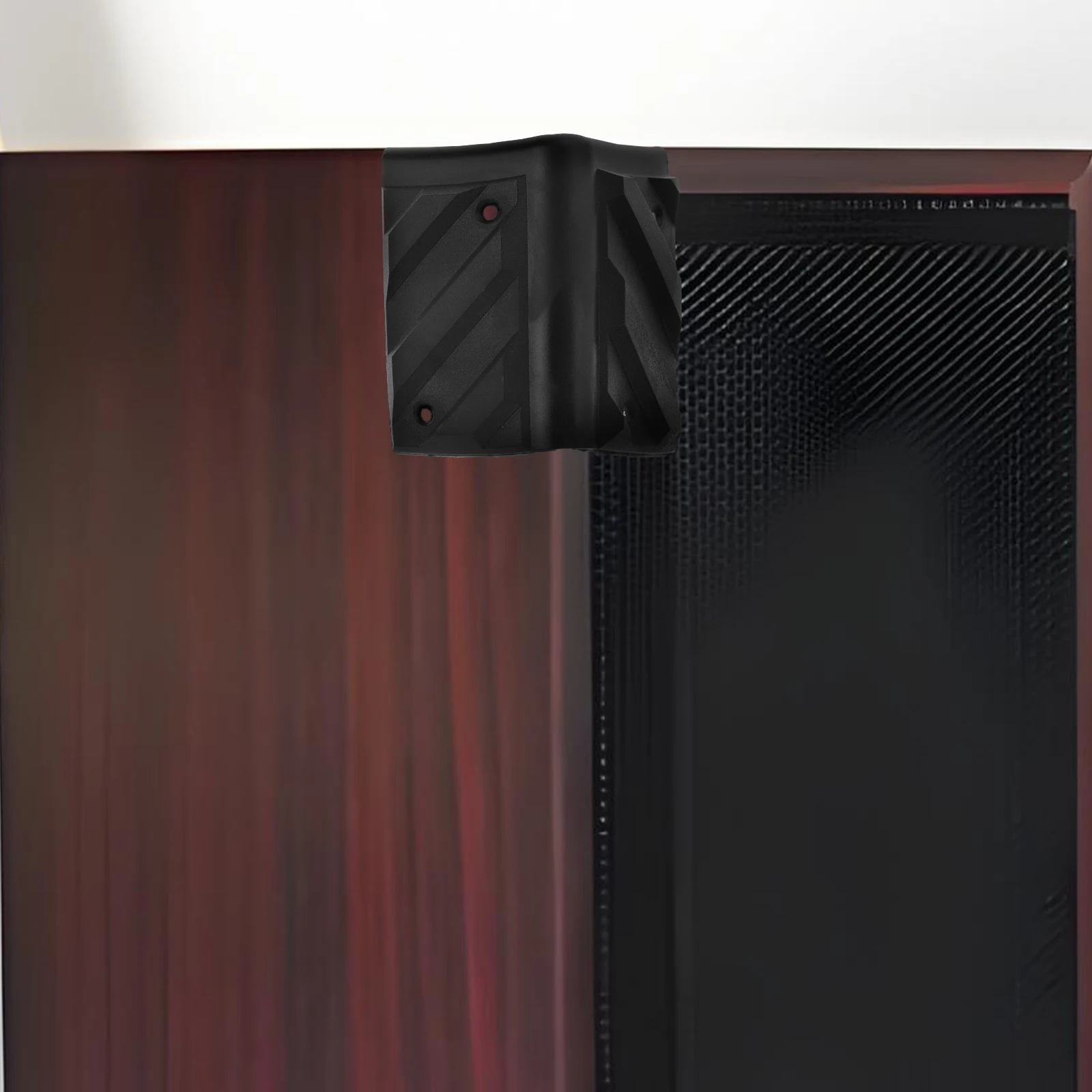 

16pcs Speaker Cover Plastic Wrap Protector For Furniture Cabinet Anti-Collision Adhesive Angle Cover Woodworking Projects Corner