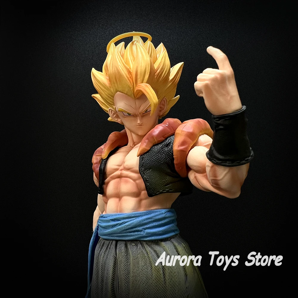 32cm 애니메이션 드래곤 볼 Z 피규어 고게타 액션 피규어 클래식 스타일링 PVC 모델 동상 어린이 장난감 선물용
