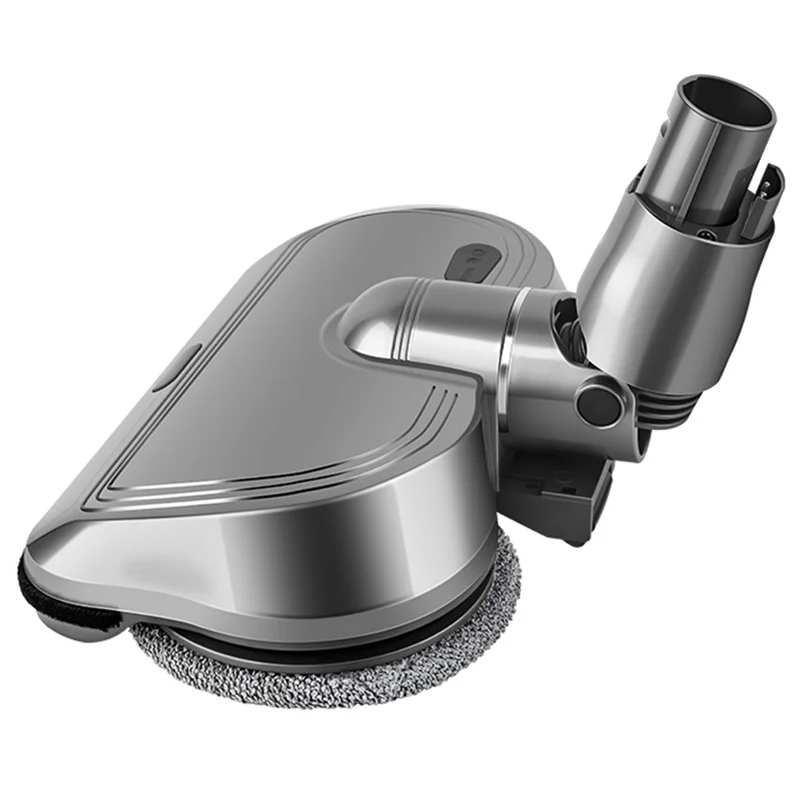 A03F-For Dyson V6 DC58/SV03 Style Vacuum Cleaner Electric Head Kit With Wet Dry Mop Attachment 2Pcs Cleaning Rag Cloths
