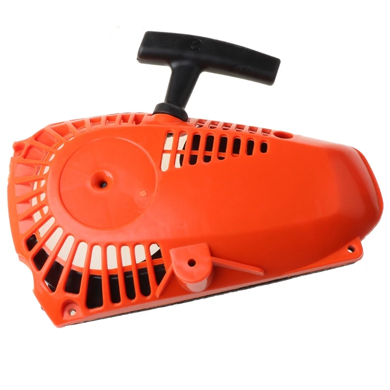 Chainsaw Pull Starter Chainsaw Brush Cutter Parts Fits 2500 25CC Red