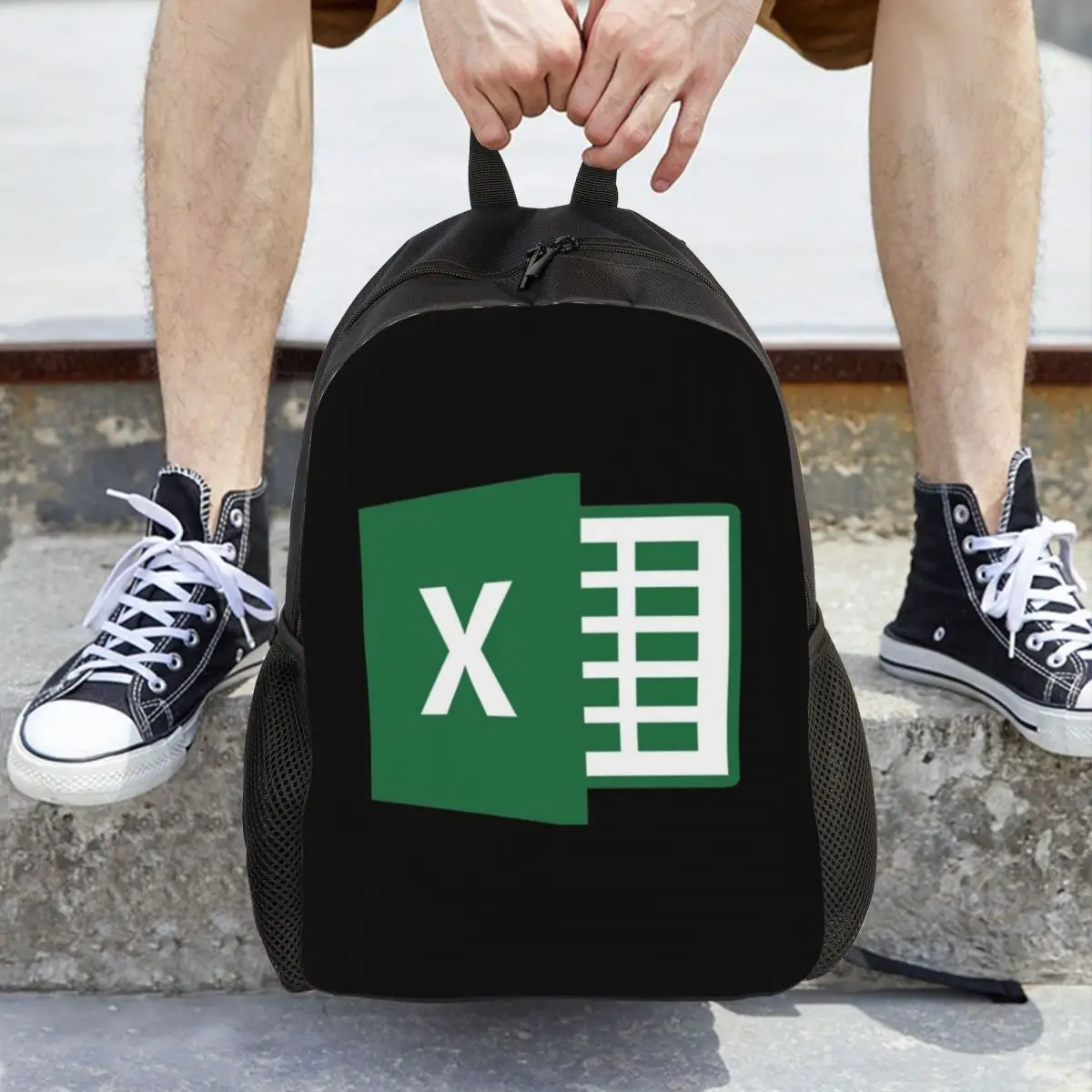 حقيبة ظهر مدرسية للطلاب من Excel، حقيبة ظهر للسفر والمشي لمسافات طويلة للأولاد والبنات، حقائب كتف عصرية على الكتب #6
