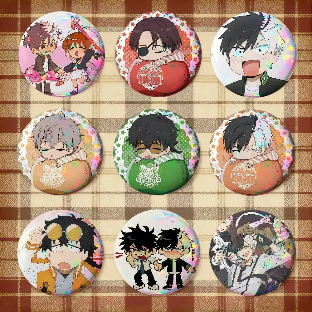 Anime W-WIND BREAKER For Badge Custom Cartoon Lapel Pin Metal Brooch Badges For Backpack Clothing Decoration