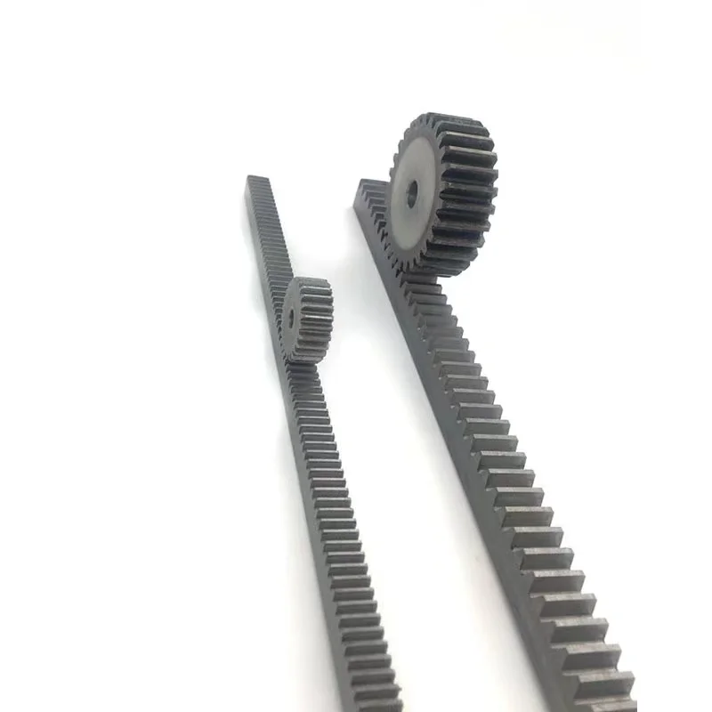1Pcs 15*15*500mm 20*20*500mm 15*15*1000mm 1.5M 45 # Industrial Rack Gears Straight Guide Rail for CNC/Gear/Linear Motion Part