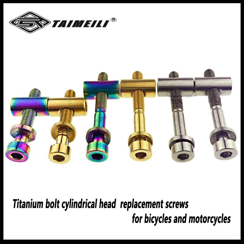 2pcs/ M5X30mm/M5x35/M5X40mm seat backseat bolt Thomson seat bolt titanium alloy material GR5