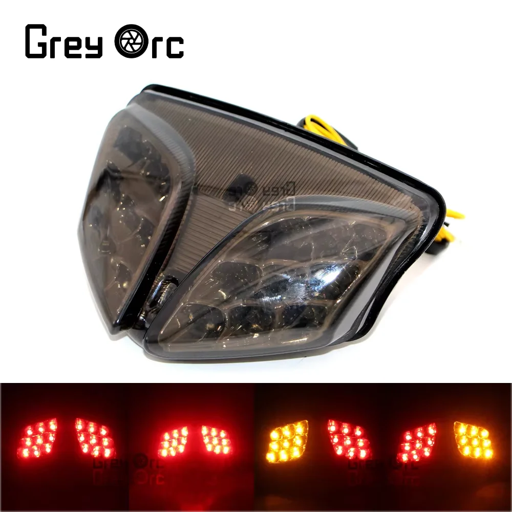 

Подходит для Suzuki 2008-2021 GSXR600 GSX-R750, задний светодиодный задний фонарь, указатель поворота 2009-2016 GSXR1000 GSXR 600 750 1000, задний фонарь