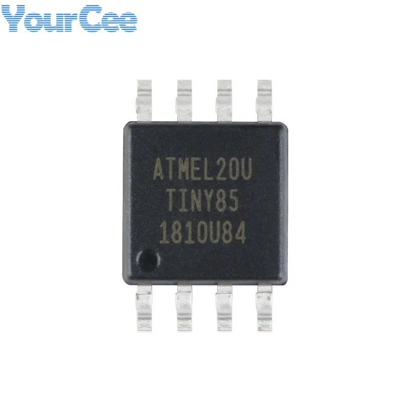 20 sztuk/1 sztuk ATTINY85 ATTINY85-20SU ATTINY SOIC-8 8KB 20MHz 8Bit mikrokontroler SMD układ scalony ATTINY44A-SSUR ATTINY13A-SSU ATTINY10 — zdjęcie 4