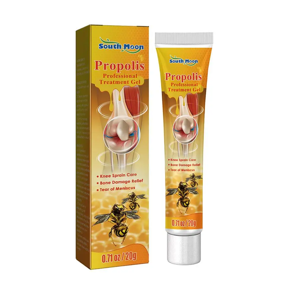 Bee Venoms Própolis Bee Therapy Gel, Terapia articular e óssea, Gel de tratamento profissional para pernas mãos braços e pés, 20g