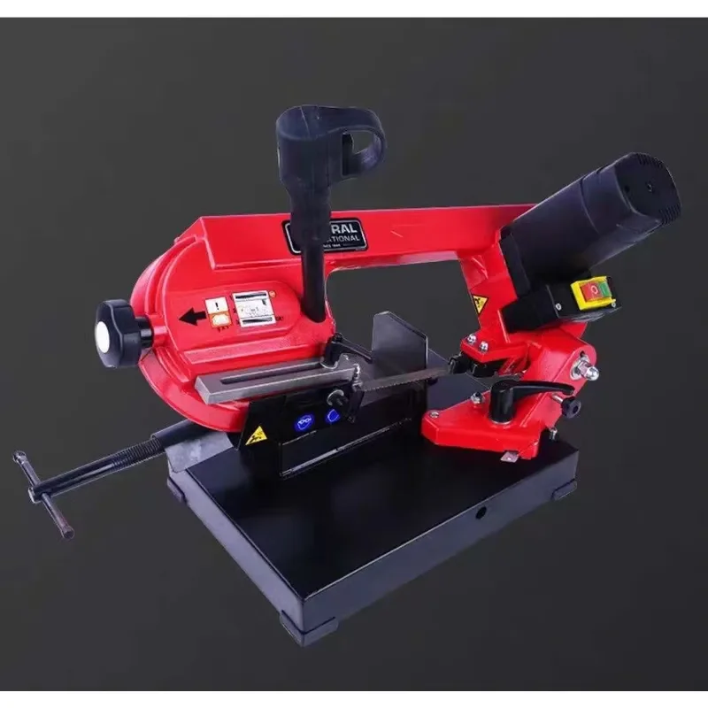 Semi-Automatic Woodworking Machinery Portable 220V Wood Cutting Machine Wood Sawing Machine Wood Metal Cutting Band Saw