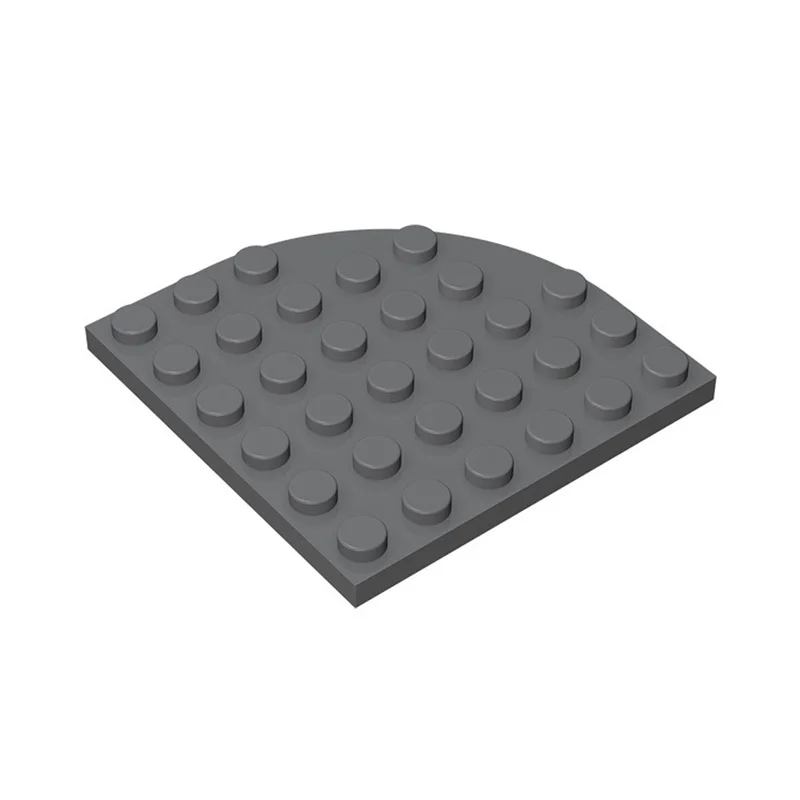 10 Stück 6003 Platte 6x6 Runde Ecke Baustein-Spielzeug Kompatibles Zubehör DIY MOC High-Tech-Geschenk – Detail 6