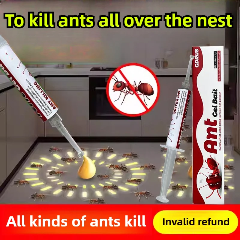 

Ant Bait Gel Traps Control Pests Kill Eliminate Ant Colonies Indoor And Outdoor General Ant Medicine Harmless