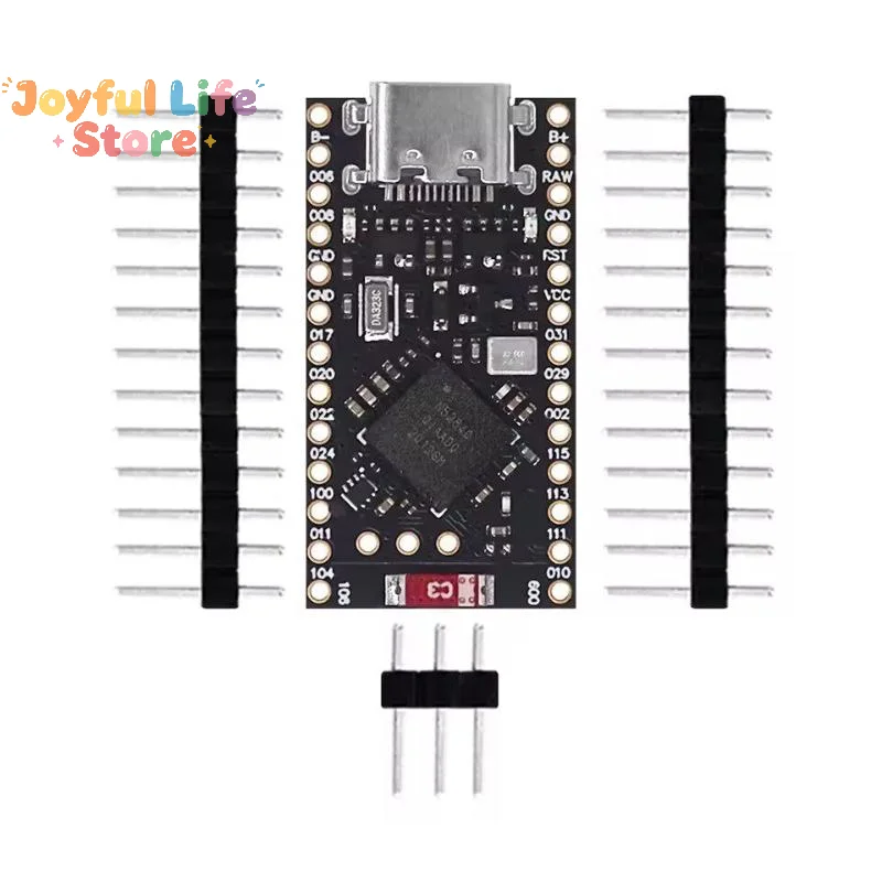 Hot 1 Set Nice!Nano V2.0 Compatible Pro Micro Development Module Bluetooth NRF52840 Board With Integrated Charging Management