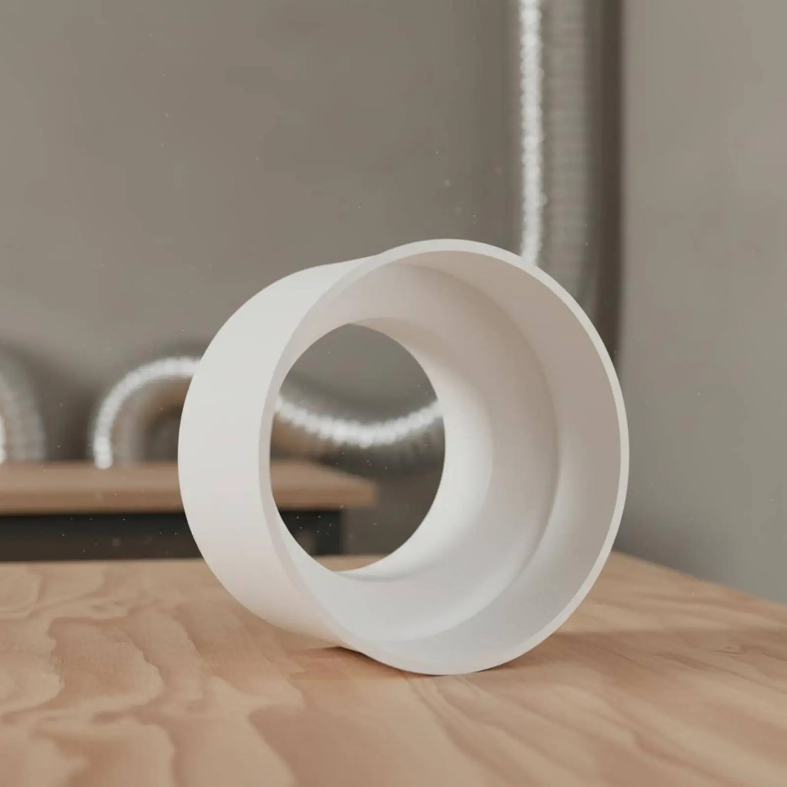 

Pipe Reducer Corrosion Resistant Round Duct Reducer Air Duct Adapter Even Interior Vent Pipe Adapter High Pressure Resistance