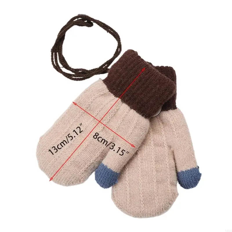 N5KB TODDLER MITTENS LING GLOVES KNITTIT