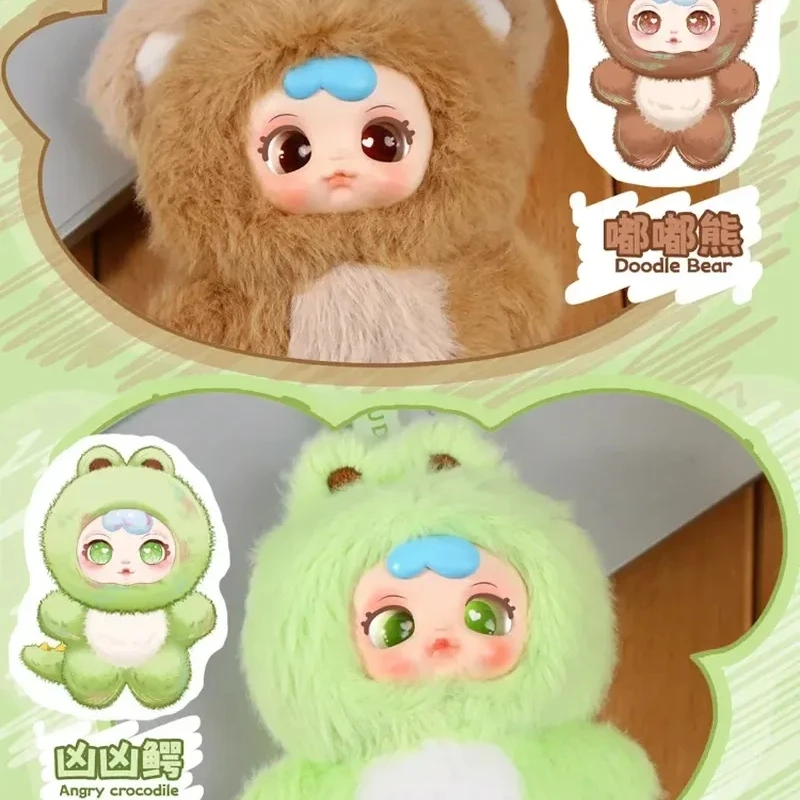 جديد Dudu الحيوان حزب سلسلة صندوق أعمى الكرتون قلادة ظهره الديكور لطيف هدية مفاجأة صندوق أعمى للأطفال