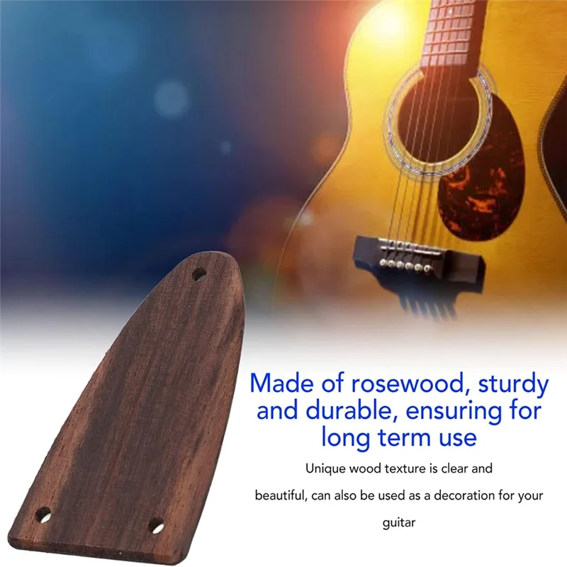 A79E-Electric Guitar 3 Hole Rosewood Rod Cover- Guitar Parts For Enhanced Playability