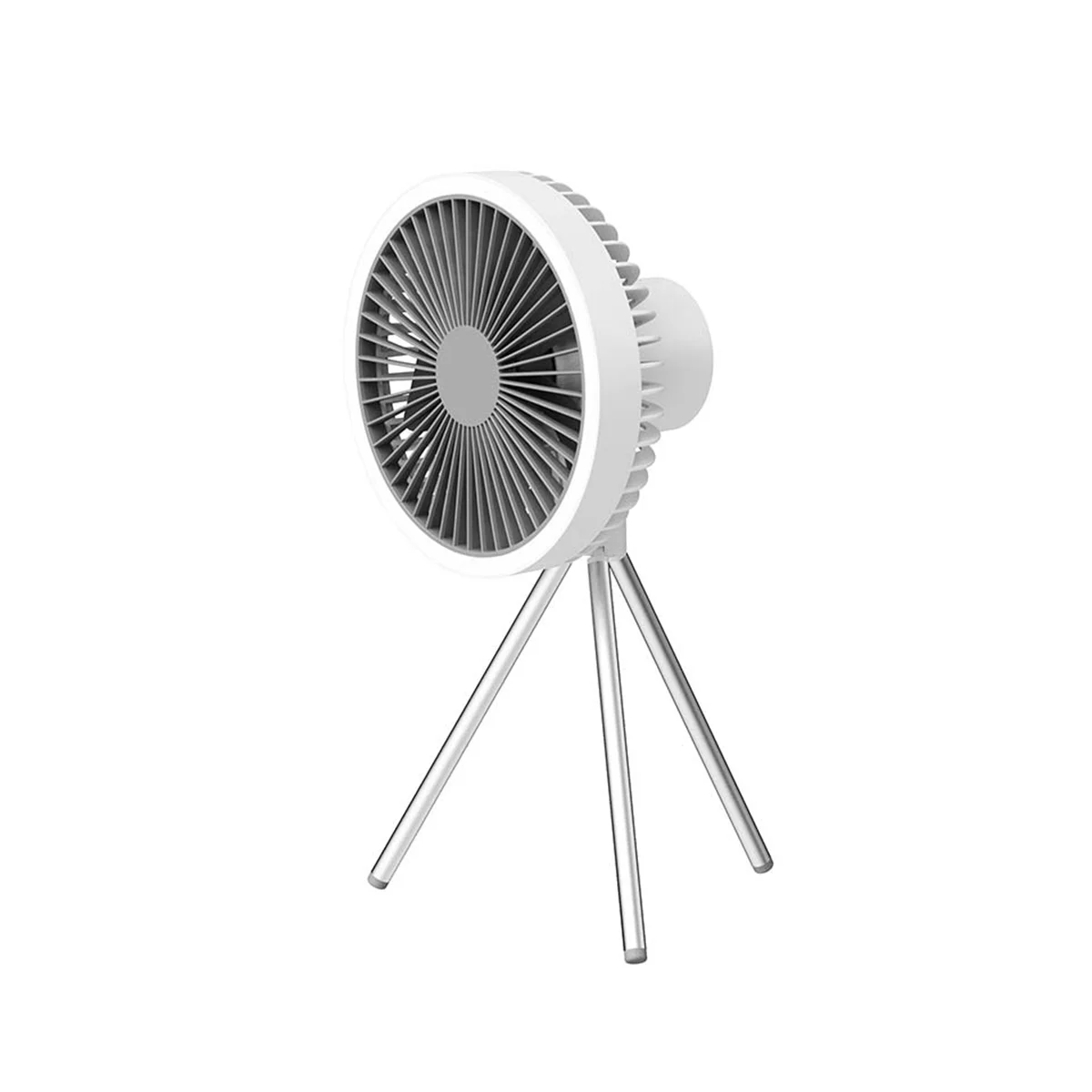 

Outdoor Camping Fan Lamp USB Floor Fan Tripod Desktop Fan Dormitory Mini Tent Ceiling Fan