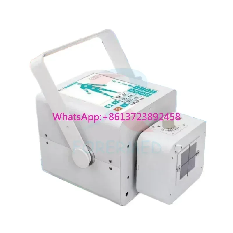 Medical 5.6KW Portable X Ray Machine Human/Veterinary System Digital x-ray Machine DR Flat Panel Detector X-ray