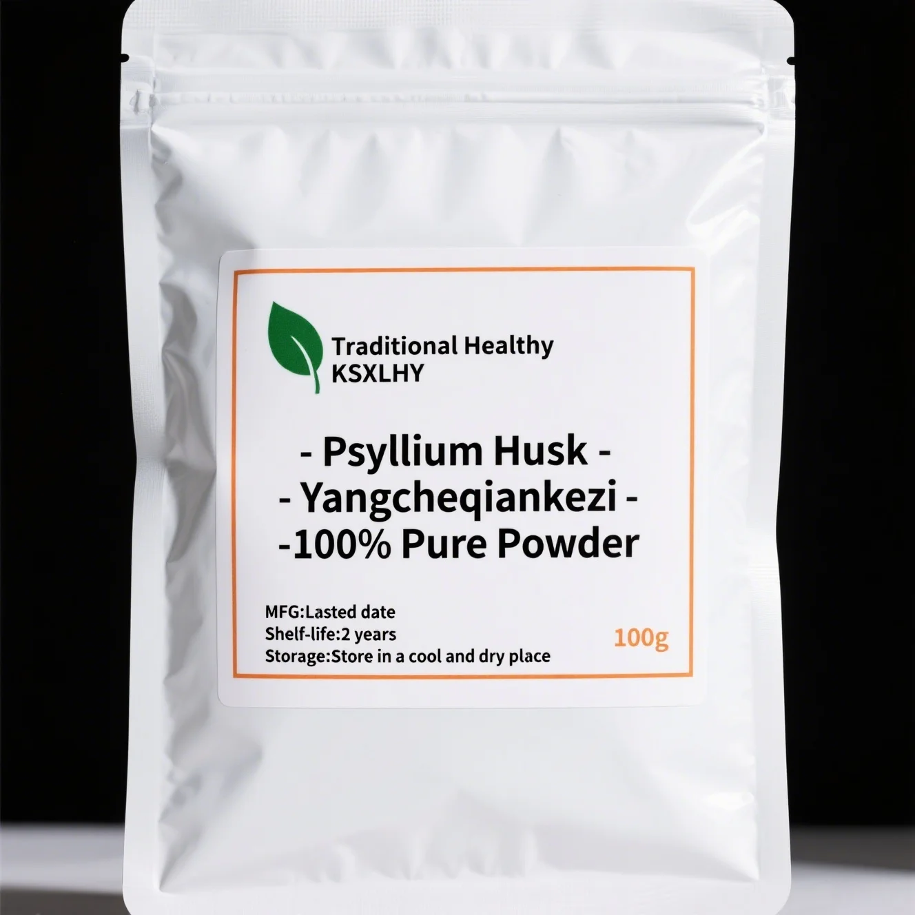 Aromas de jabón personalizados para polvo de cáscara de Psyllium con bolsa de papel de aluminio, embalaje artesanal, fabricación de jabón casero