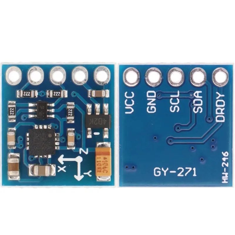 GY-273 3V-5V HMC5883L Triple Axis Compass Magnetometer Sensor Module Three Axis Magnetic Field Module