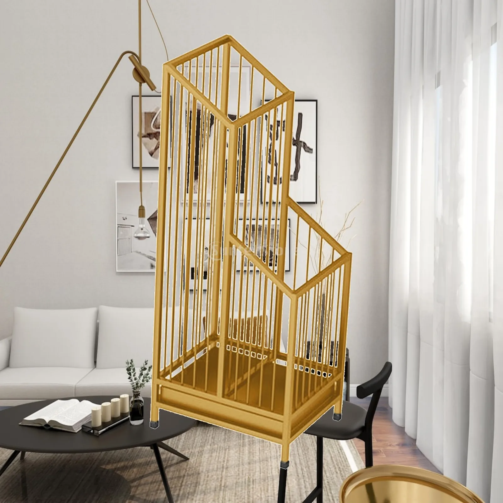 Hollow Design Umbrella Stand Rack Rustproof Umbrella Organizer Floor Umbrella Holder for Store Lobby