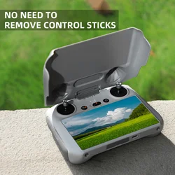 For DJI Mini 3 Pro Remote Control Sunhood 2 in 1 Controller Sun Hood Protection Shell Joystick Rocker Sticks Drone Accessories