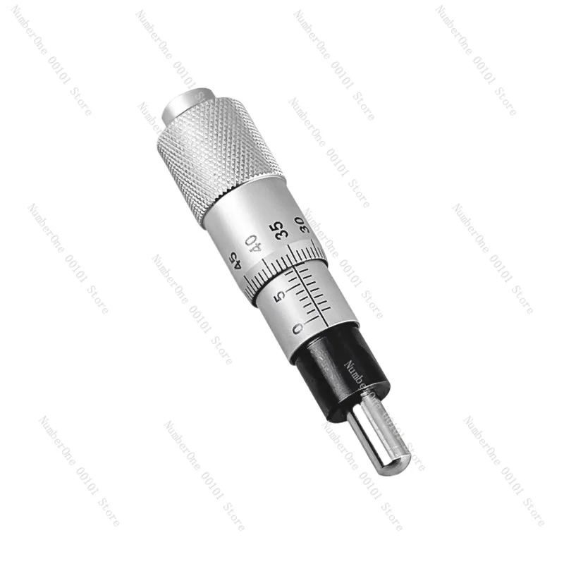 Micrometer Differential Head Micrometer with Mounting Nut Flat  round 0-6.5/0-13/0-25 Fine-Tuning Knob