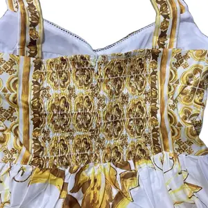 7 Main Sales Women's Yellow Dress - №3