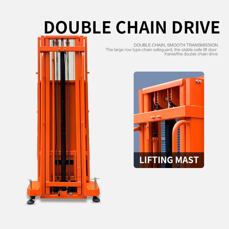 4,5 м альпинистский автомобиль для внутреннего склада 3 м электрический воздушный релалаймер мобильная подъемная платформа