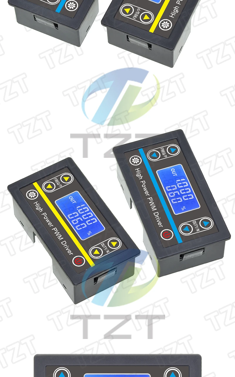 TZT PP1K Dual-Mode-Signalgenerator PP2K PWM Motorgeschwindigkeitsregler 8A 150W Frequenz- und Schaltzyklus-Einstellbares Modul – Detail 9