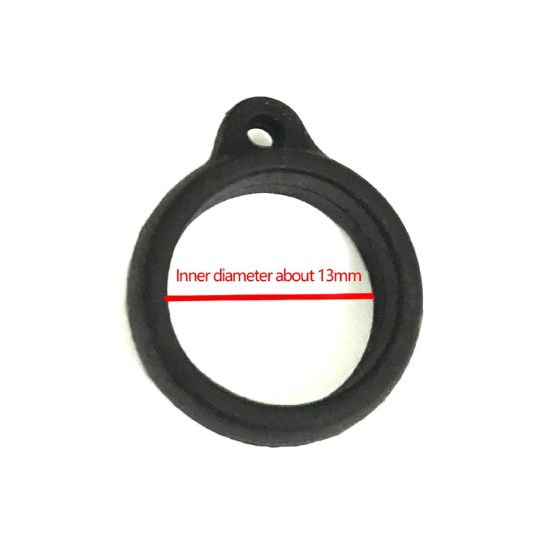 Universal Anti-Lost Necklace Lanyards Portable Anti-drop Cigarette Silicone Rubber Ring Rope Pen Lanyard Holder With Hoop