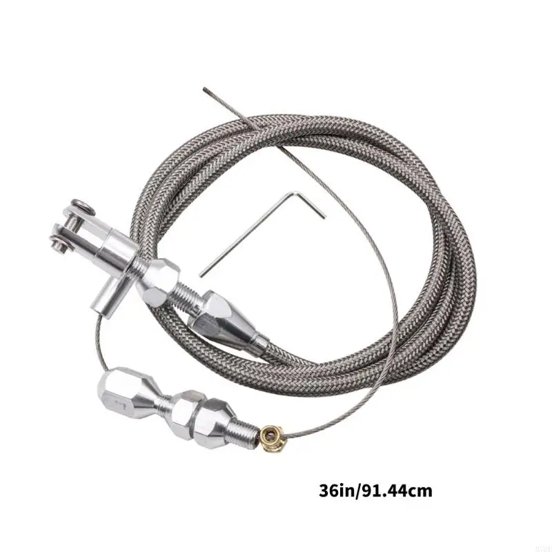 M76E 36-Zoll-Gaszugsatz mit Gewindeeinstellern für die Motorführung – Detail 6