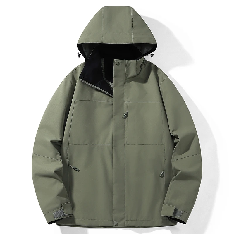 

Outdoor Men's Assault Jacket Casual and Versatile Men's Clothing Hiking Windproof Function Men Winter Comfortable Hooded Jacket